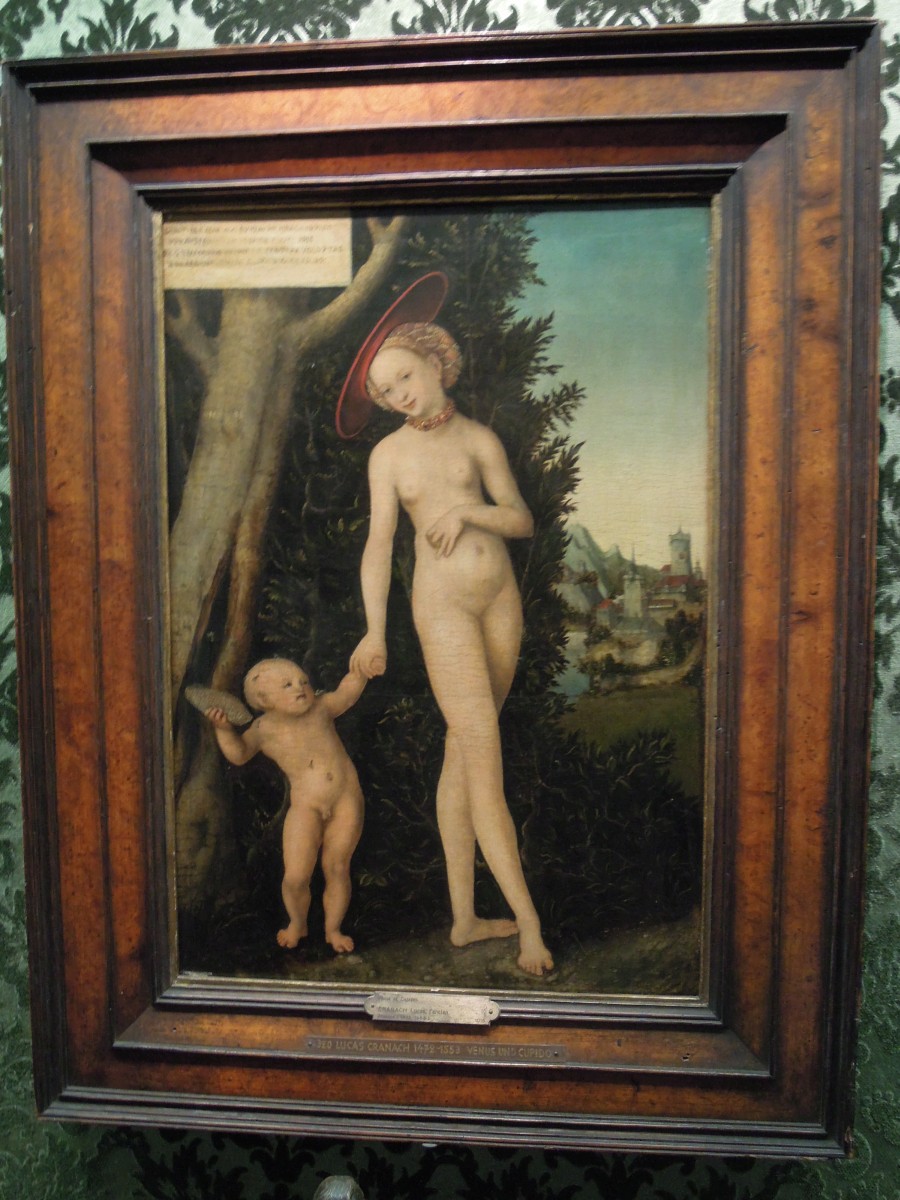 Le pion : Lucas Cranach - Vénus et Cupidon